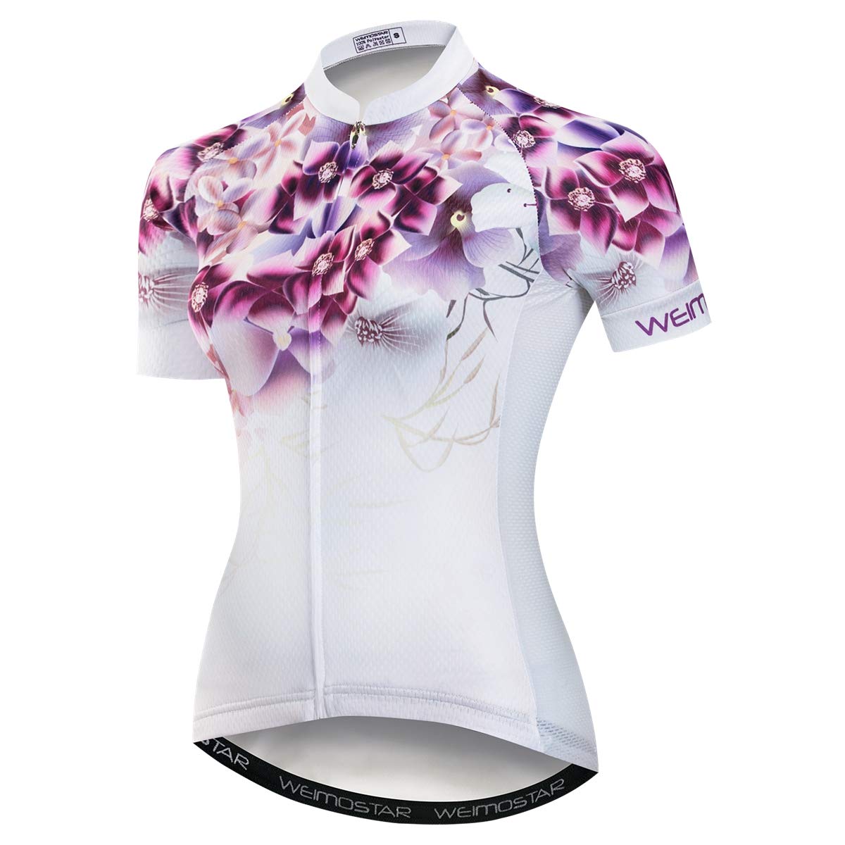 Women's Cycling Jersey - Breathable Summer Short Sleeve Bike Shirt for Mountain & Road Biking - Moisture Wicking MTB Bicycle Clothing Top for Outdoor Sports & Fitness Training