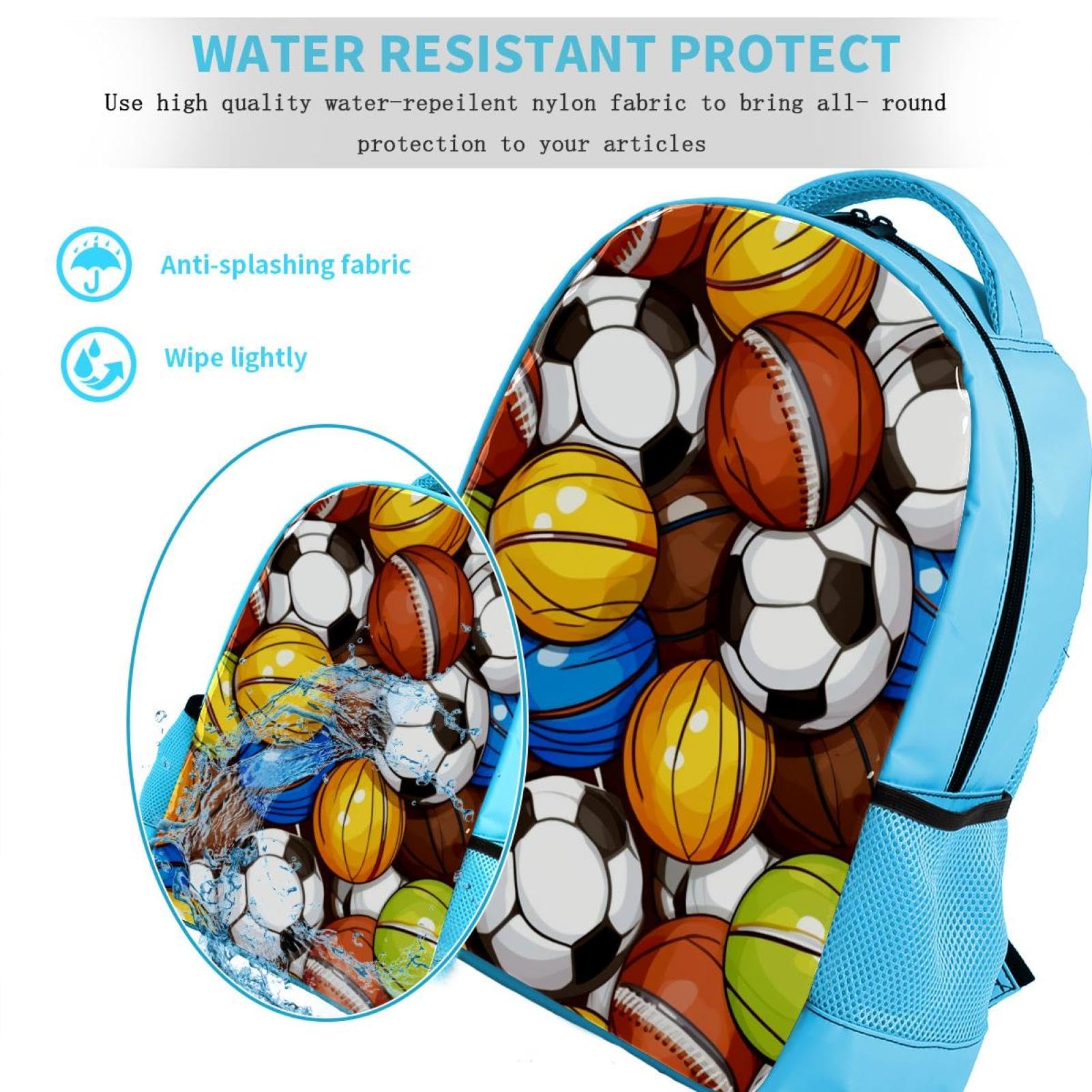 Best Travel & Work Backpack for Men & Women - Durable Sports Backpack for Basketball, Football, Volleyball - Perfect for Commuting, Gym, School & Outdoor Adventures