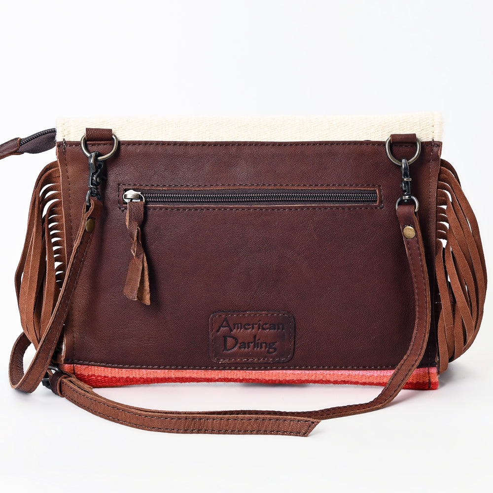 Genuine Leather Western Handbag for Women - American Darling Saddle Blanket Purse - Perfect for Rodeo, Country Outfits & Cowgirl Fashion Accessories