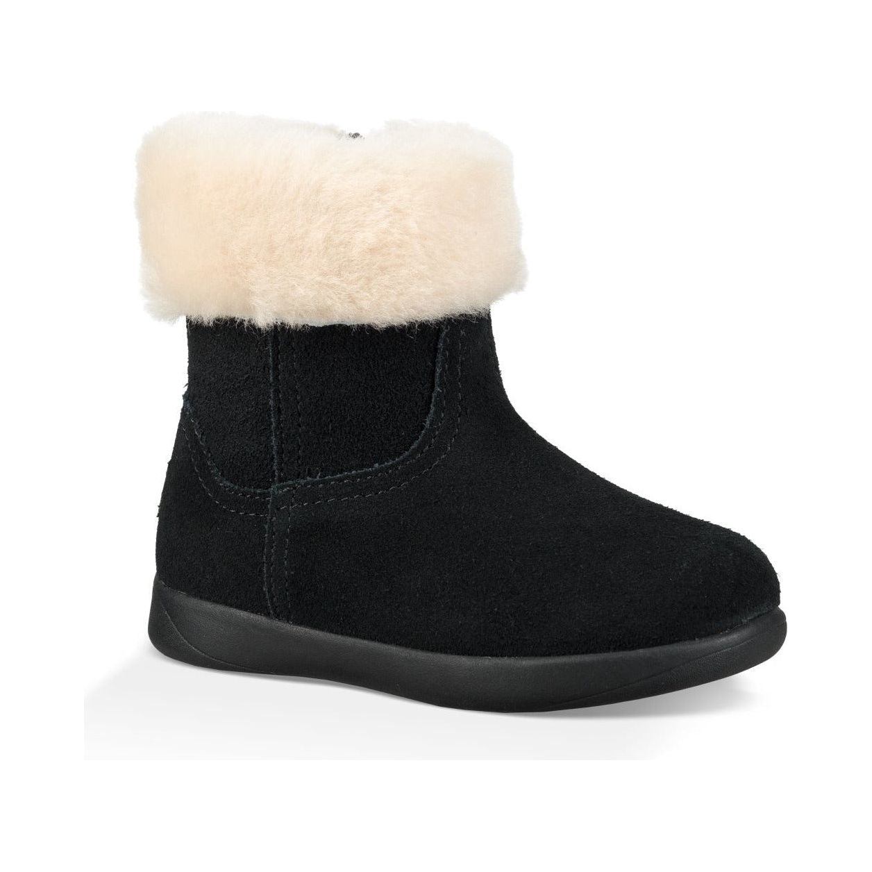 UGG Toddler's Jorie II Boots - Black Winter Snow Boots for Girls & Boys | Warm & Waterproof Kids Booties for Cold Weather, Outdoor Play & School