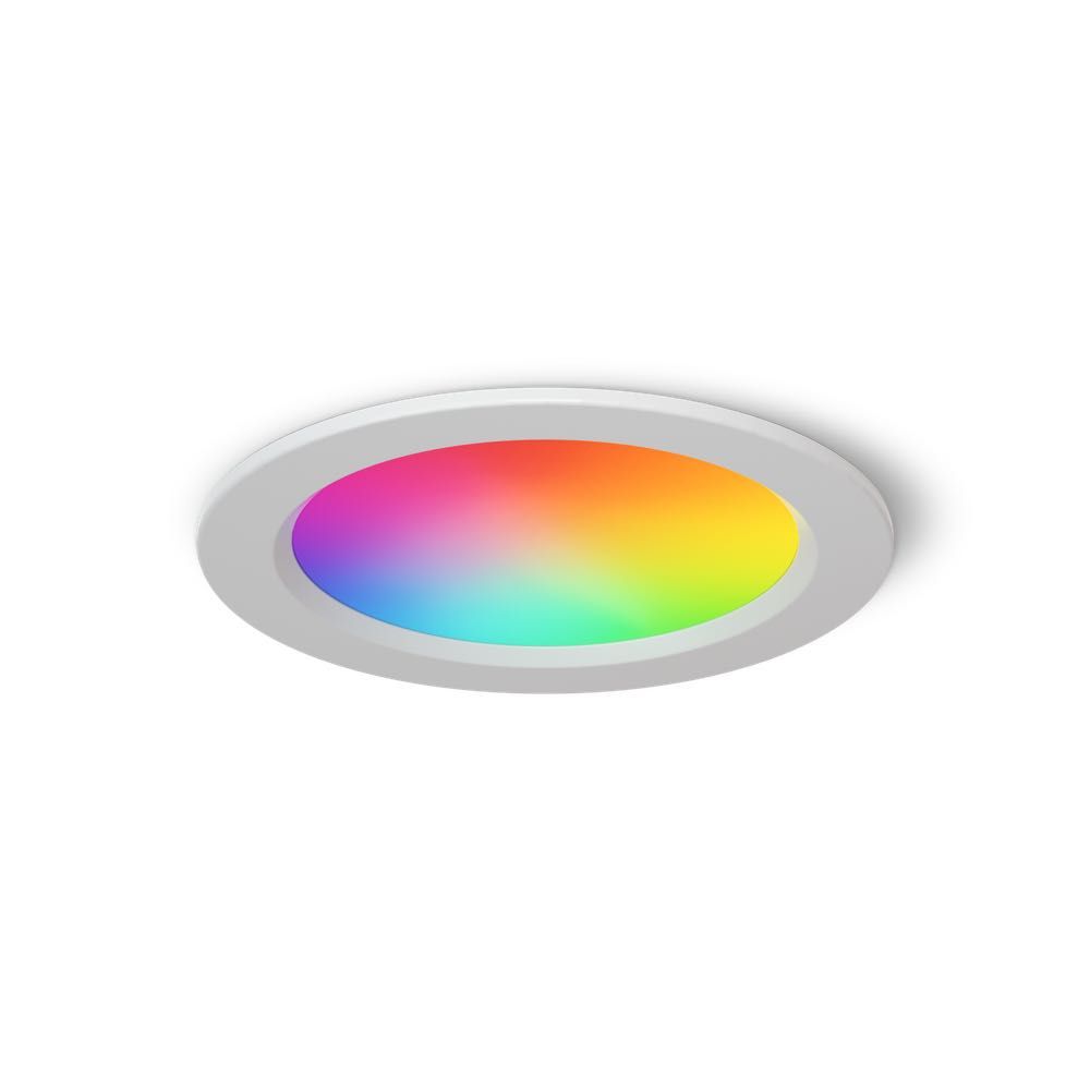 Nanoleaf Essentials Color Smart LED Downlight - Matter Compatible, Dimmable & Energy Efficient - Perfect for Home Lighting, Bedroom, Kitchen & Living Room
