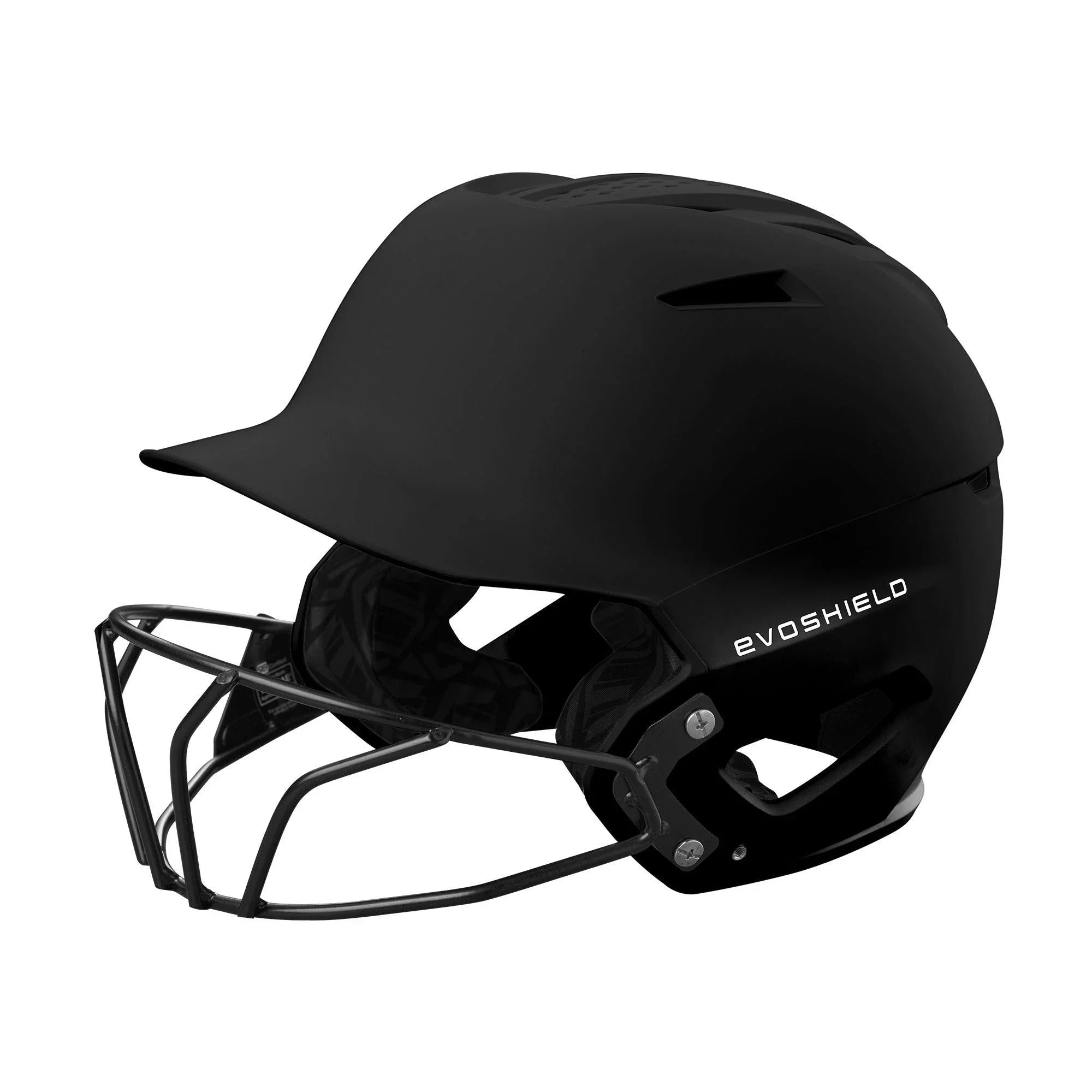 EvoShield XVT 2.0 Matte Baseball Batting Helmet with Facemask - 2024 Model | Youth & Adult Protective Gear for Baseball, Softball & Training