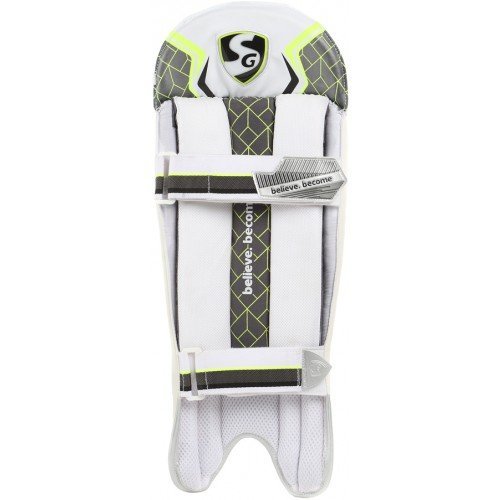 SG Hilite Adult Cricket Wicket Keeping Pads - Professional Leg Guards for Wicket Keepers - Perfect for Cricket Matches, Practice & Training Sessions