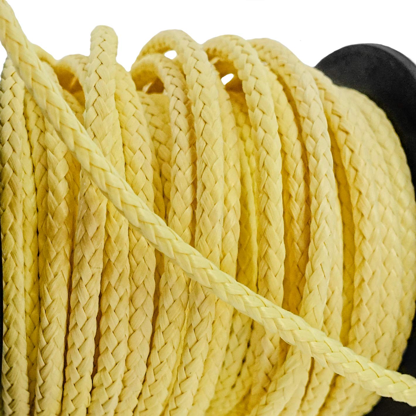 Emma Kites 100% Kevlar Braided Utility Cord - Ultra Strong, Abrasion & Flame Resistant Tactical Rope for Survival, Fishing, Model Rockets, Camping & Outdoor Activities | Perfect for Emergency Preparedness, DIY Projects and Wilderness Adventures