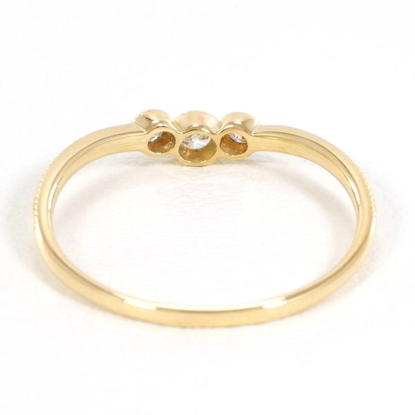 18K Yellow Gold Diamond Ring for Women - Elegant Solitaire Engagement & Wedding Band - Perfect Gift for Anniversary, Valentine's Day & Special Occasions