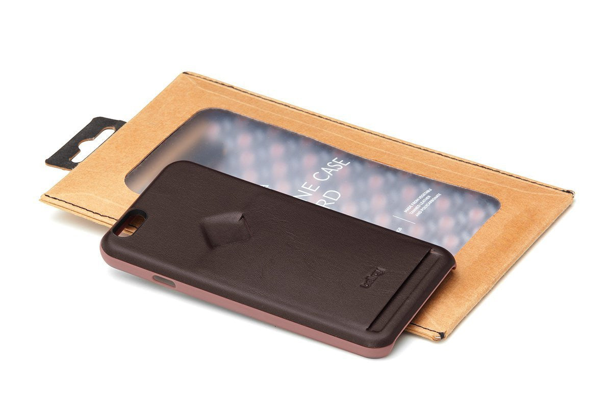 Bellroy Premium Leather Phone Case with Card Slot for iPhone 6/6s - Slim & Protective Wallet Case for Everyday Use, Travel, and Business