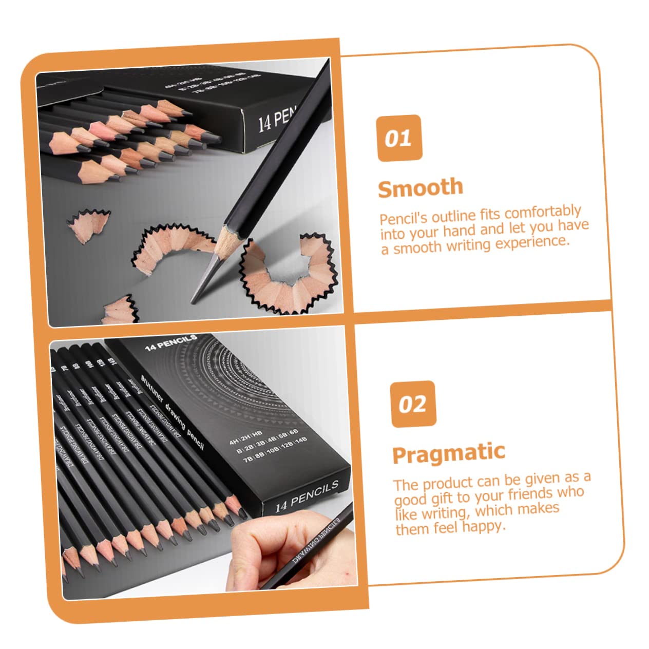 COHEALI 70-Piece Sketch Pencil Set - Decorative Art Pencils for Drawing, Shading & Sketching | Portable Graphite Pencils for Artists & Students | Perfect for Sketchbooks, Art Classes & Creative Projects