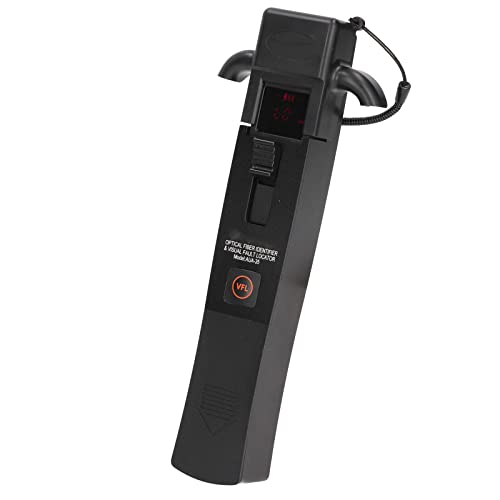 High Accuracy Fiber Optic Cable Tester with 4 Adapters - Professional Optical Fiber Identifier for Industrial & Network Maintenance | Perfect for Telecom, Data Centers & Field Testing