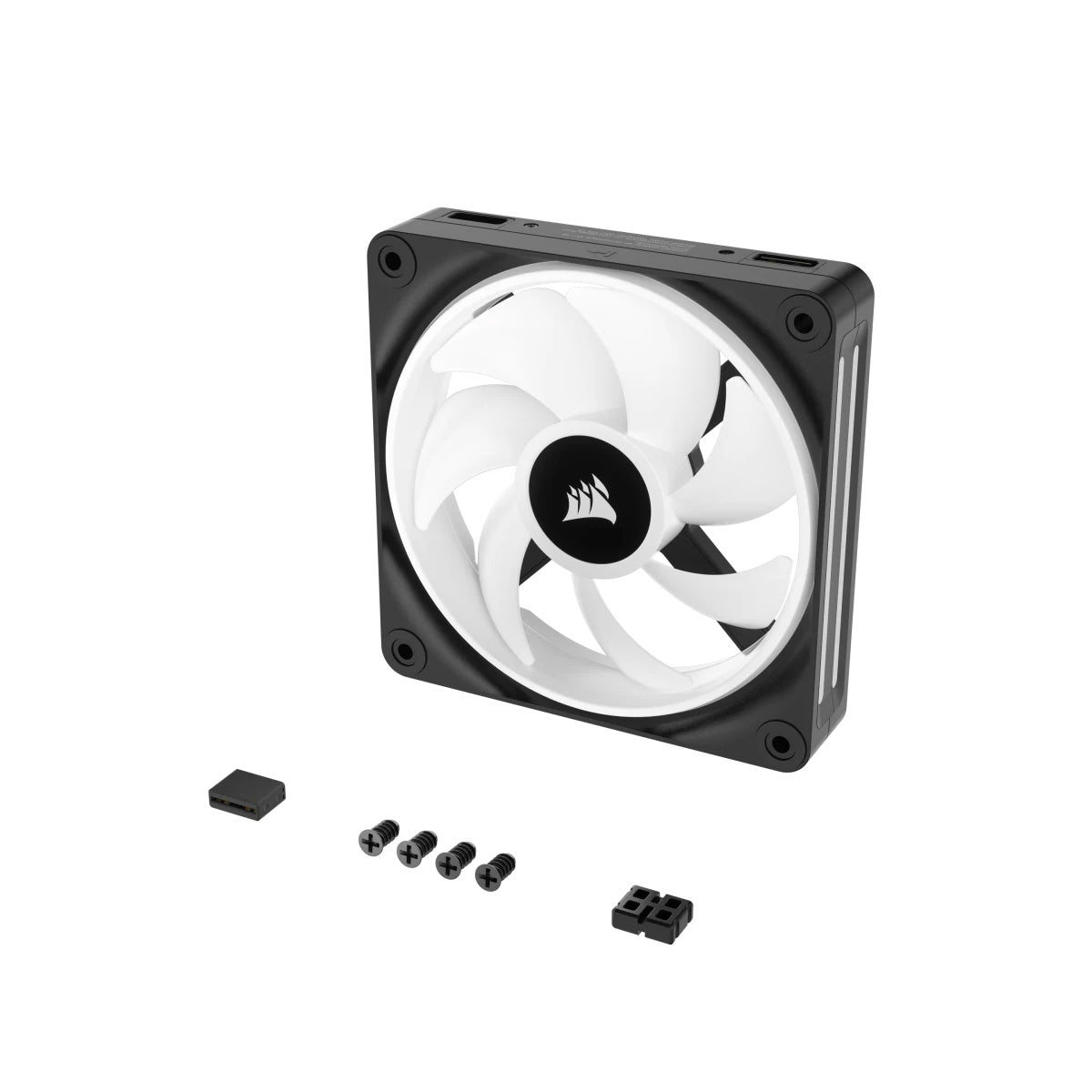 Corsair iCUE LINK QX120 RGB 120mm Magnetic Dome RGB Fan Quad Pack - High Performance PC Cooling with Vibrant RGB Lighting for Gaming Rigs, Workstations & PC Builds