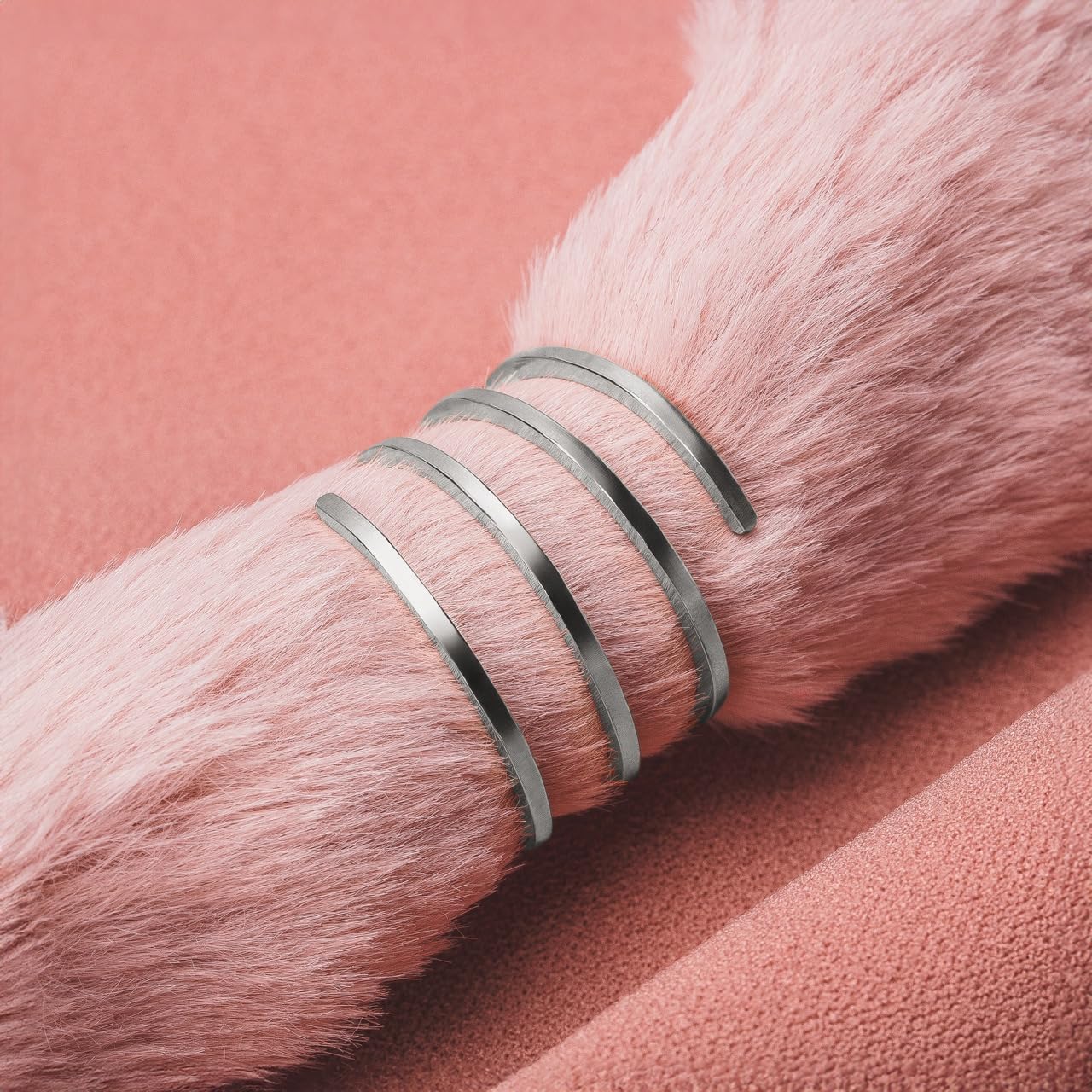 Square Bypass Ring - Adjustable Twisted Band in Sterling Silver, 14K Gold or Rose Gold | Custom Jewelry for Women, Stackable Rings, Gift for Her | Perfect for Weddings, Anniversaries & Everyday Wear