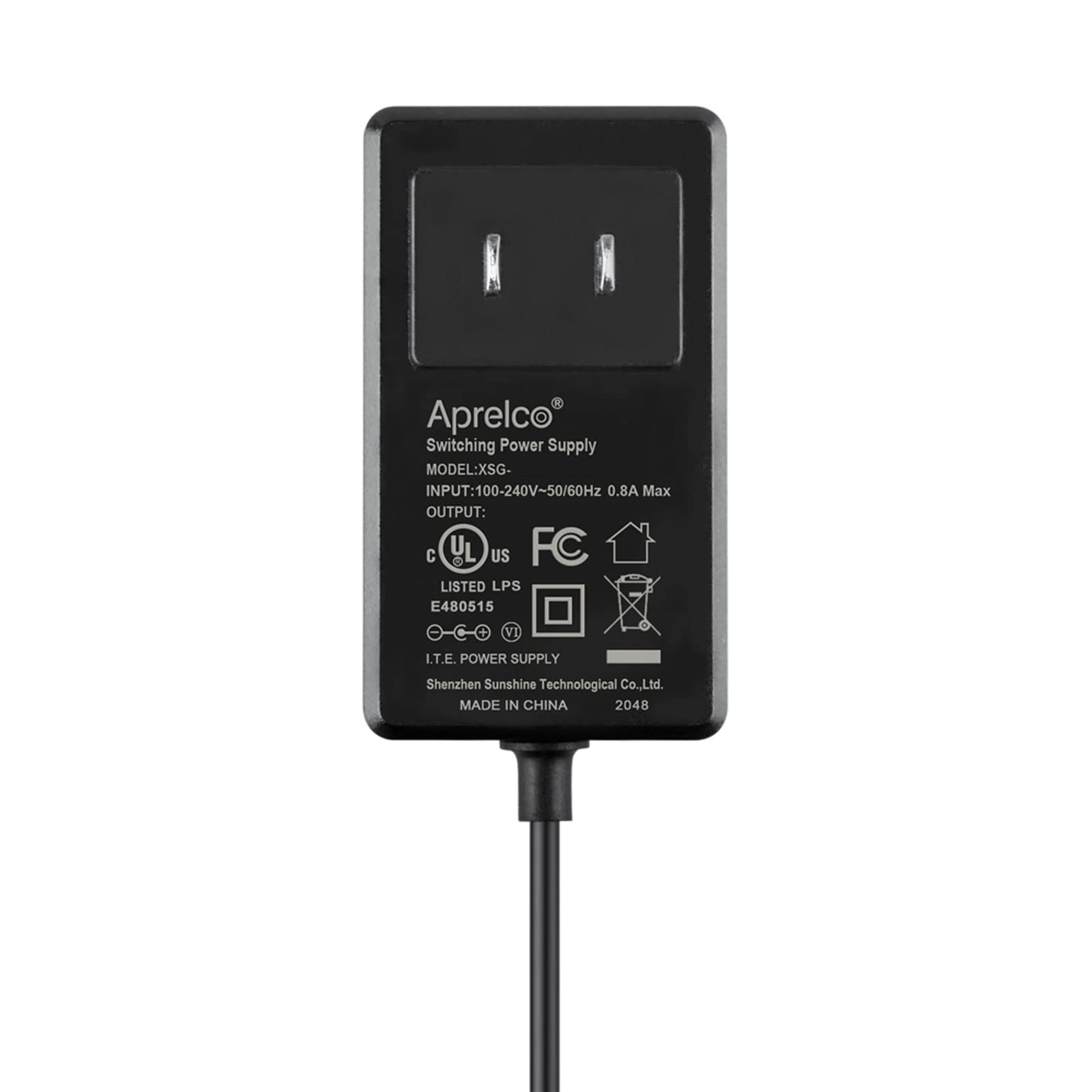 UL Listed AC/DC Adapter Charger Replacement for MFJ SWR Antenna Analyzer MFJ-249C MFJ-259C MFJ-266B - Switching Power Supply 110-240V - Perfect for Ham Radio, Field Testing & Electronic Equipment Power