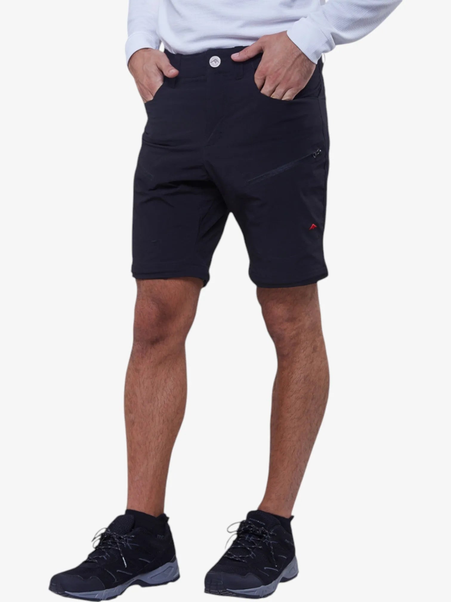 Katmandu Trekking Convertible Pants for Men - Black Mountain Hiking & Outdoor Adventure Gear - Perfect for Camping, Travel & Backpacking