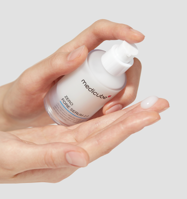 Medicube Zero Pore Serum 2.0 - 37ml Pore Minimizing Treatment for Clear Skin | Korean Skincare for Oily & Acne-Prone Skin | Daily Facial Serum for Smooth Complexion