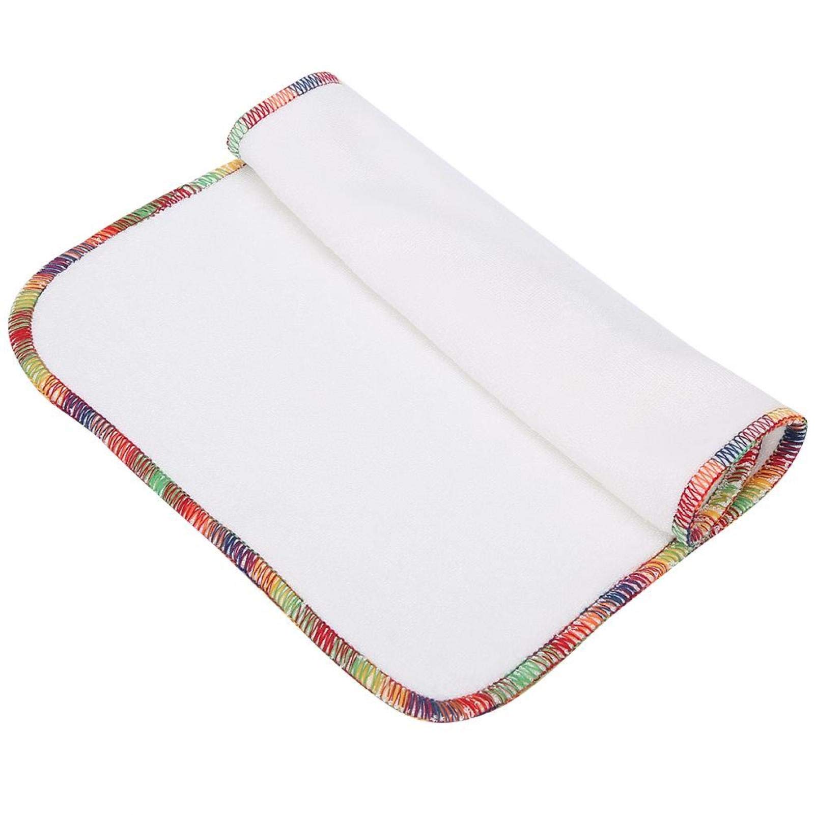 Soft Bamboo Fiber Baby Face Towel - Gentle & Absorbent Infant Saliva Towel for Home, Travel & Daily Care - Hypoallergenic & Eco-Friendly