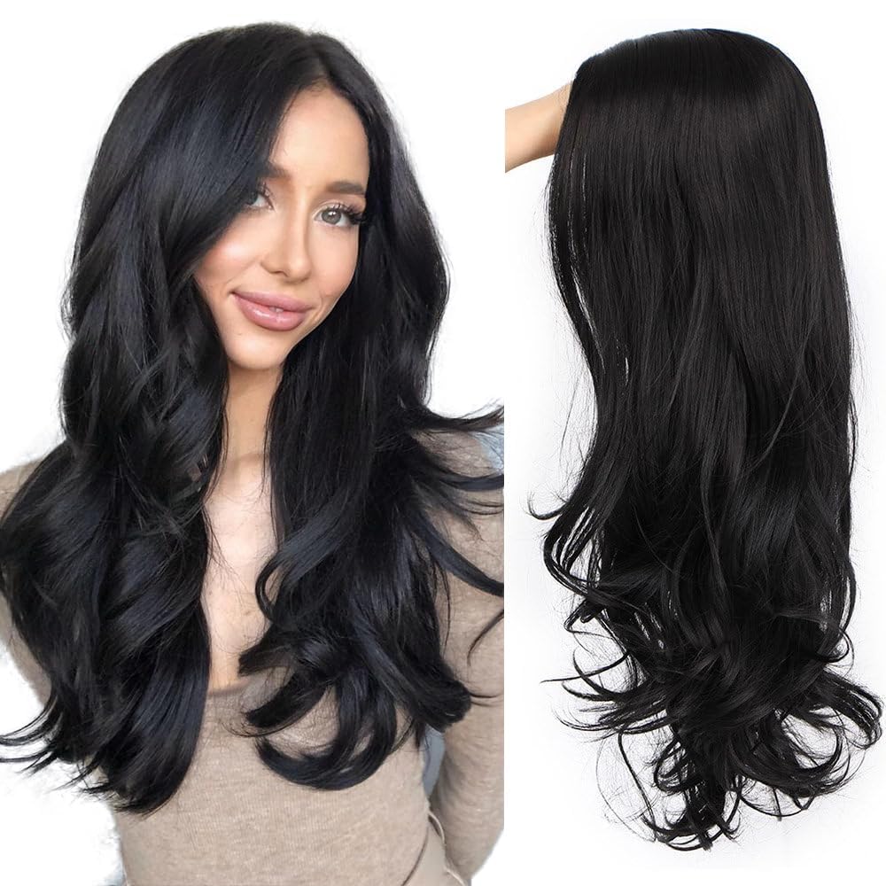Assu Wavy Synthetic Full Head Hair Wig for Women - Long Heat Resistant Cosplay Wig with Natural Look (Includes 1 Wig + Wig Cap) | Perfect for Halloween, Parties, Costumes & Daily Fashion Styling