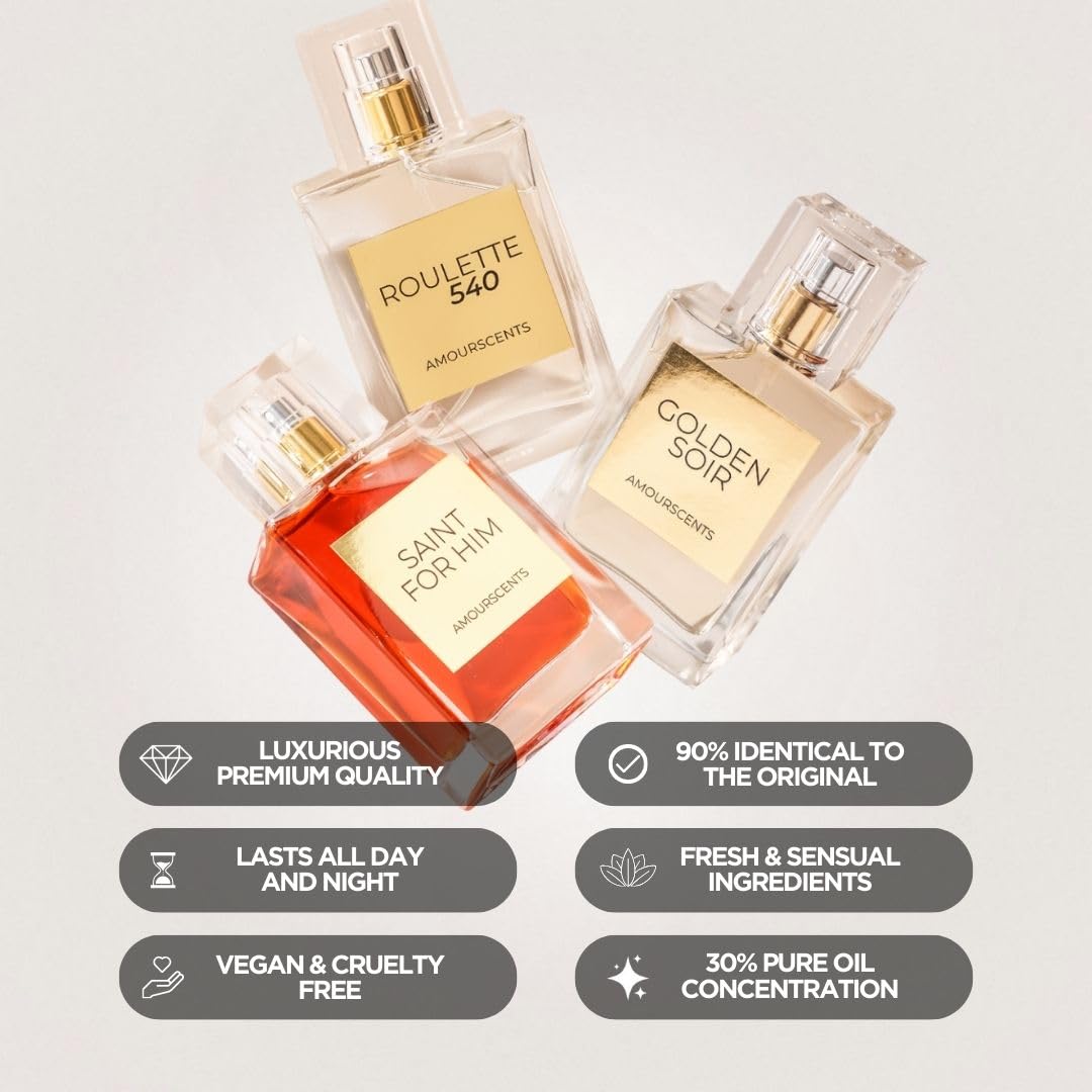 Amyris Femme - Inspired Alternative Perfume for Women, 50ml Extrait De Parfum | Long-Lasting Floral Scent for Date Night, Office & Special Occasions