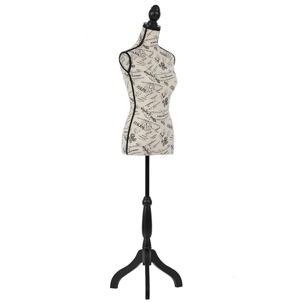 Adjustable Female Dress Form Mannequin Torso - 60-67 Inch Height with Tripod Stand for Clothing Display | Perfect for Boutique, Fashion Studio & Home Sewing Projects (CM)