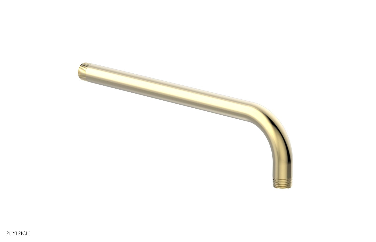 90 Degree Angle 12-Inch Shower Arm - Durable Chrome-Plated Brass for Bathroom & Shower Installation - Perfect for Tight Spaces & Corner Showers