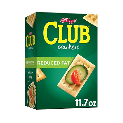 Club Crackers - Reduced Fat Snack Crackers, 11.7oz Box - Perfect for Parties, School Lunches & Office Snacks | Delicious & Crunchy