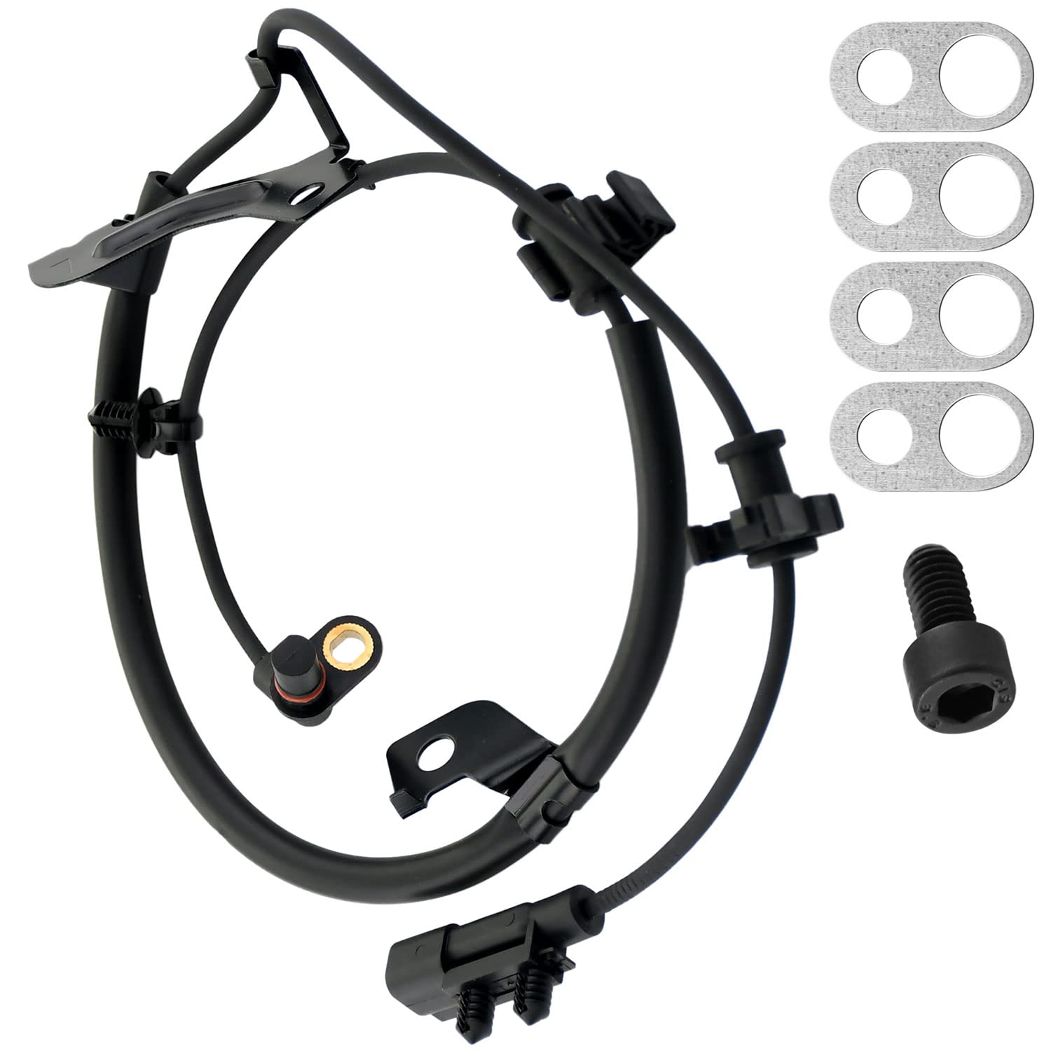 JADODE Rear Left Wheel Speed ABS Sensor Replacement for Dodge Journey 2009-2018 - Compatible with Dodge Journey Models - ABS Wheel Speed Sensor Assembly - Perfect for ABS Warning Light Fix & Safe Driving