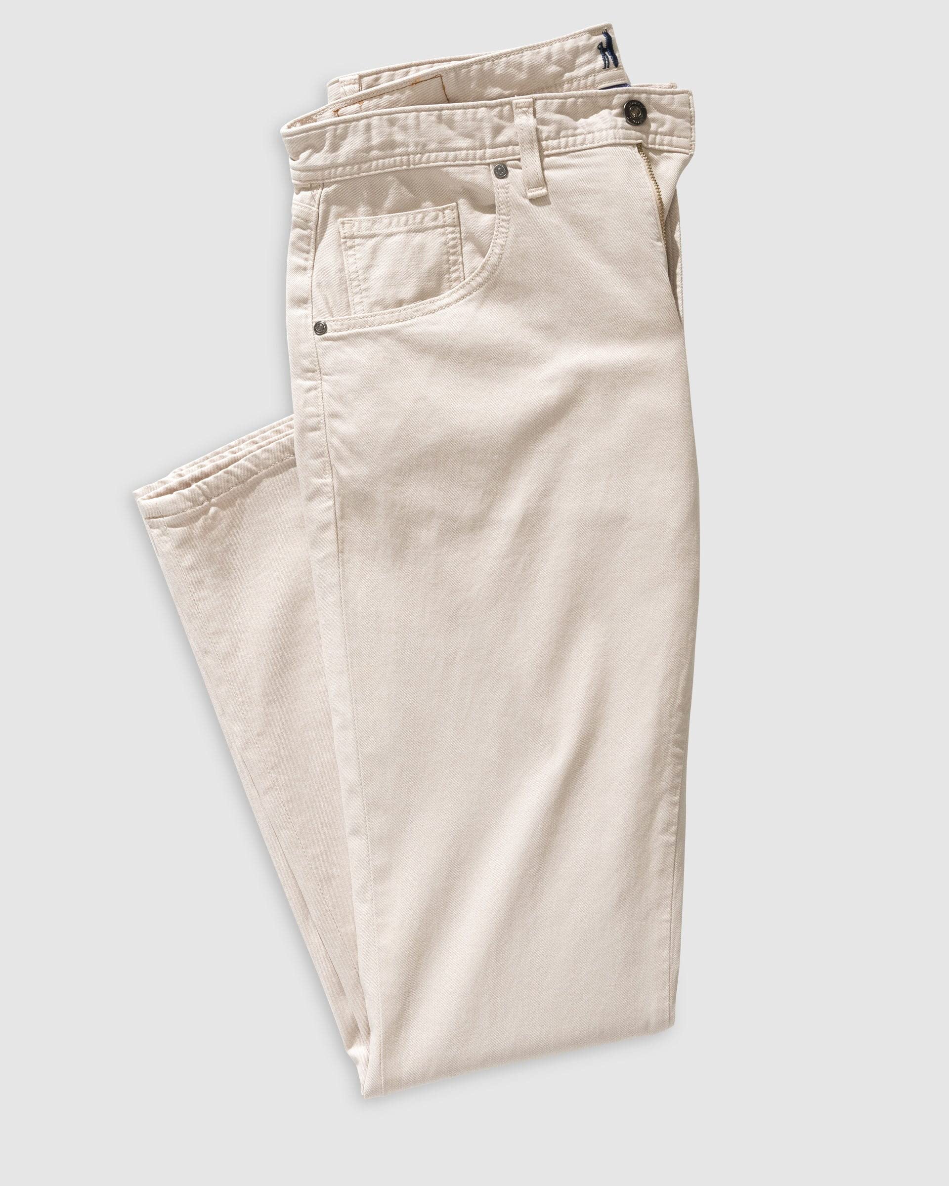 Johnnie-O Hugo 5-Pocket Pants for Men - Comfortable Casual & Golf Pants - Perfect for Work, Travel & Outdoor Activities
