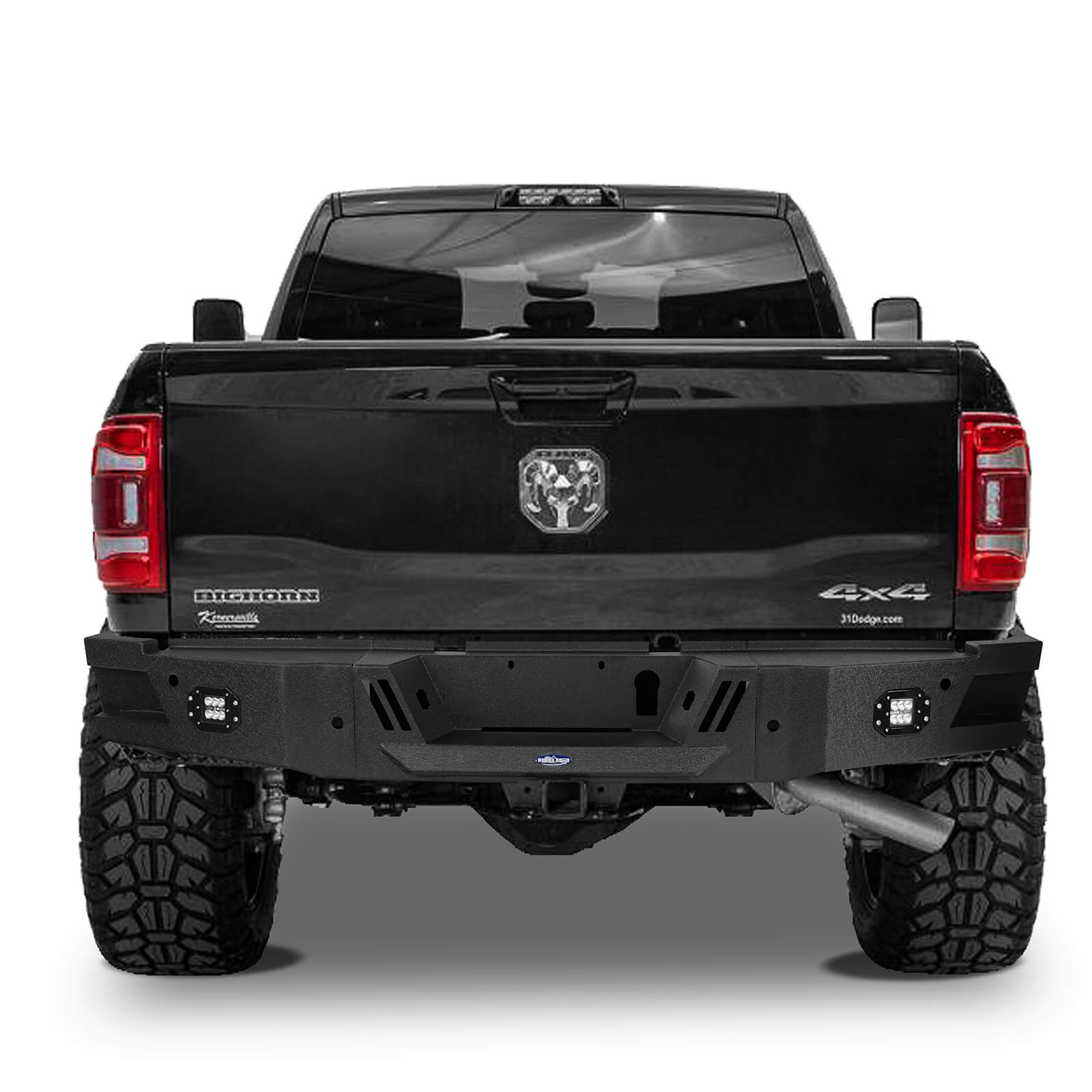 19-24 Ram 2500 Front & Rear Bumper Set with U-Box | Heavy Duty Truck Bumpers for Off-Road Protection & Utility | Perfect for Towing, Hauling & Adventure