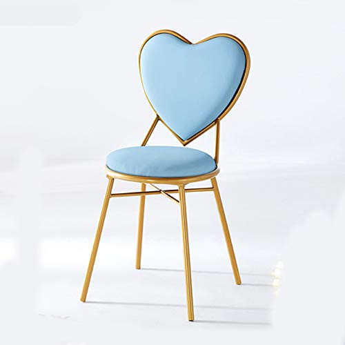 Blue Pu Leather a