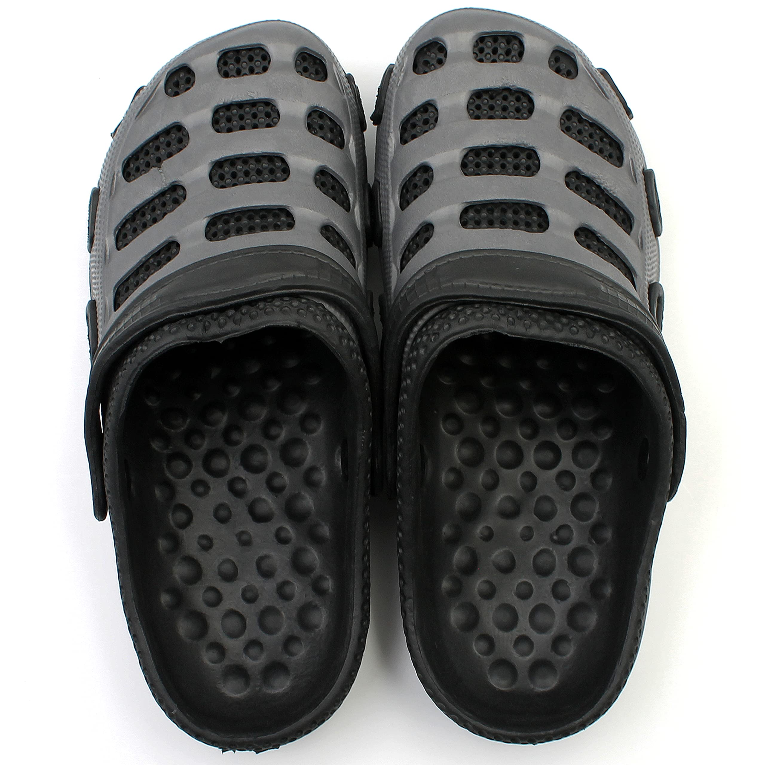 Men's Comfortable Garden Clogs - Breathable Two-Tone Sandals & Slippers for Summer | Beach, Backyard, Poolside & Casual Wear