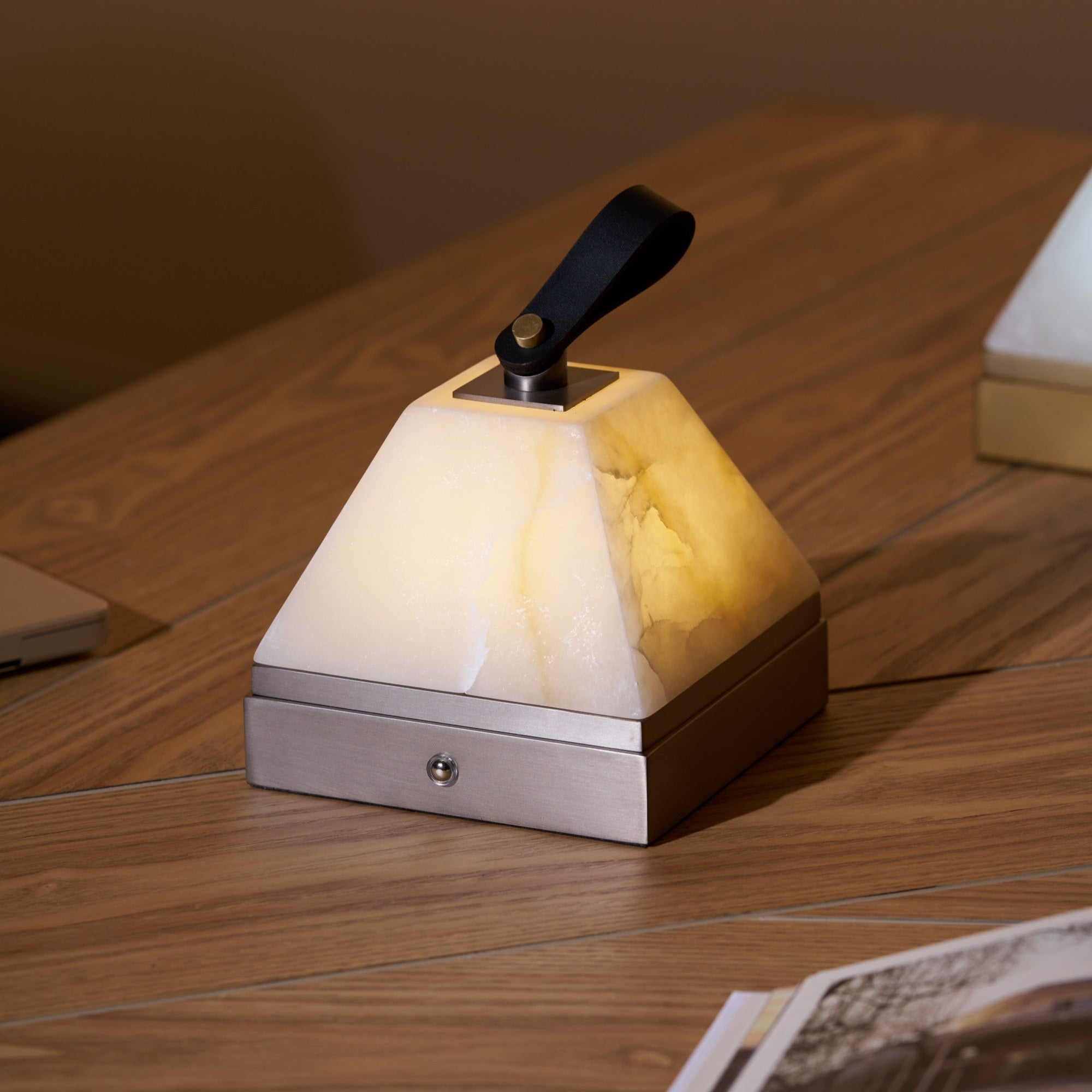 Luma Cube Portable LED Lamp - Rechargeable, Adjustable Brightness for Camping, Reading & Emergency Lighting