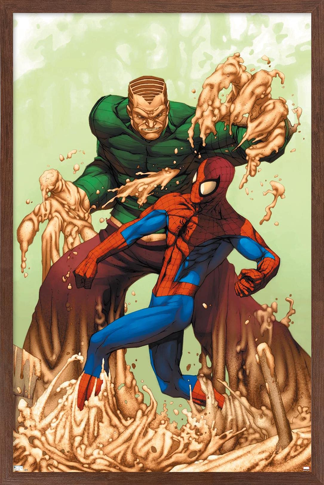 Trends International Marvel Comics Sandman - Marvel Age Spider-Man #17 Framed Wall Poster 34