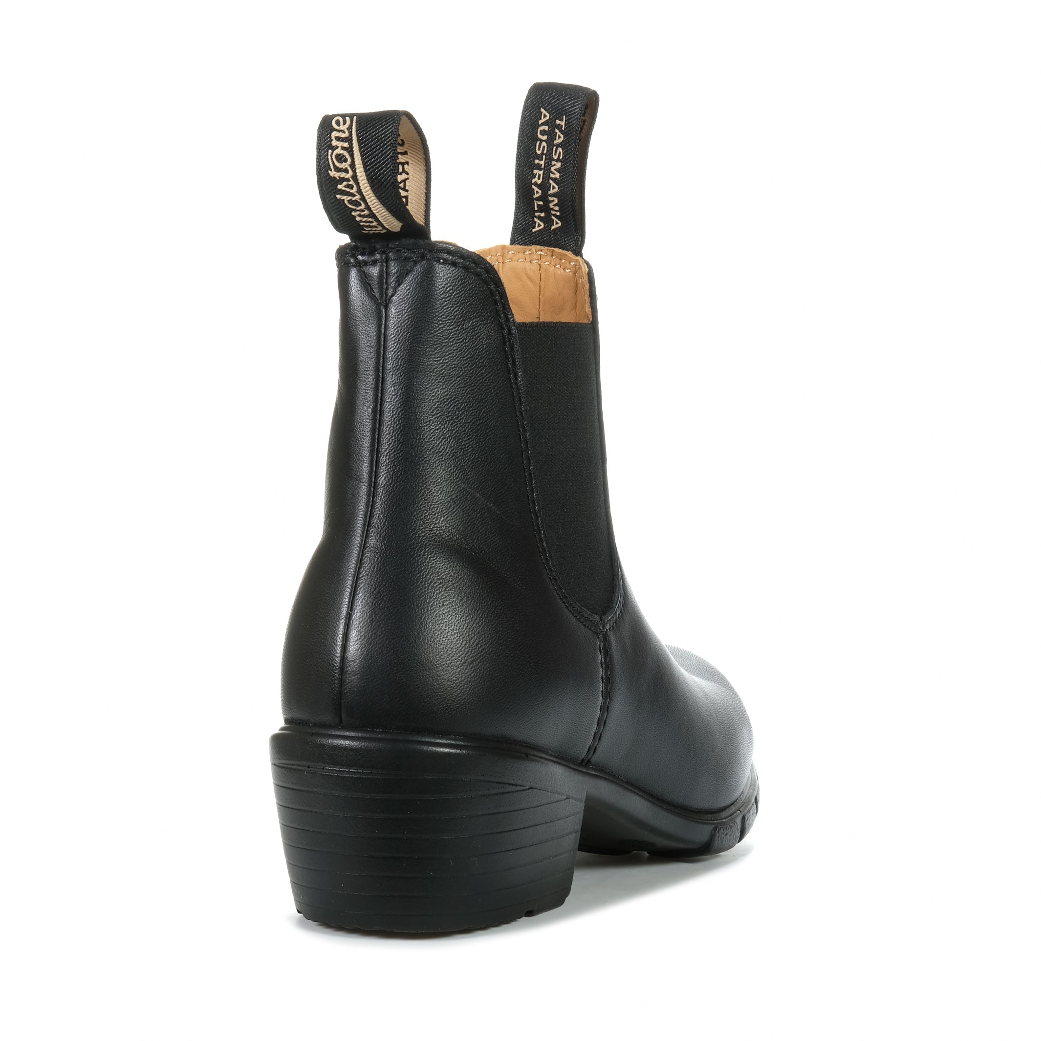 Blundstone 1671 Black Chelsea Boots - Waterproof Leather Ankle Boots for Men & Women - Comfortable Slip-On Shoes for Work, Hiking & Everyday Wear