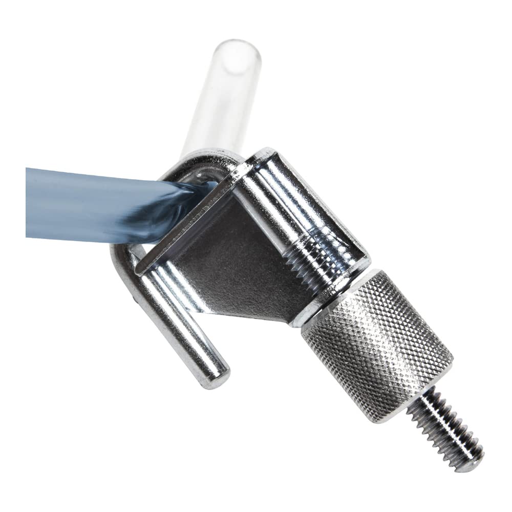 H18221-0000 Swing Jaw Tubing Clamp for 15mm Tubing - Heavy Duty Steel Pipe Clamp (Pack of 36) - Perfect for Plumbing, HVAC, and Industrial Pipe Connections