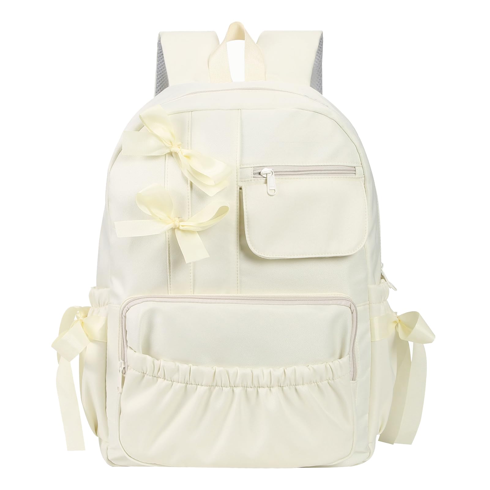 Cute Kawaii Coquette Backpack with Bows for Teen Girls - Stylish School Bookbag & Aesthetic Dance Bag | Perfect for School, Travel & Ballet Classes