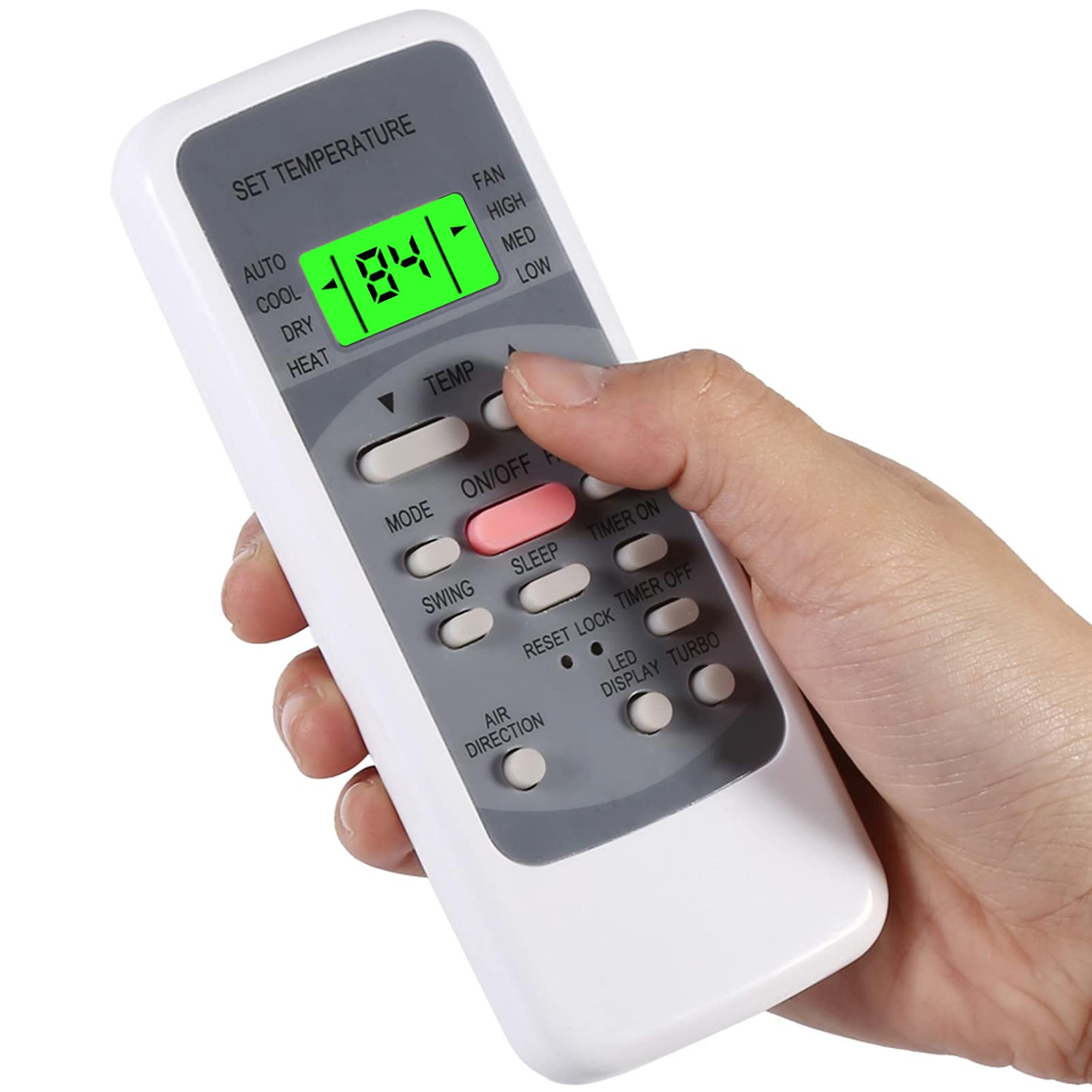 Universal MIDEA AC Remote Control Replacement R06/BGE & R06/BGCE - Compatible with MIDEA Air Conditioners - Perfect for Home, Office, and Bedroom Cooling