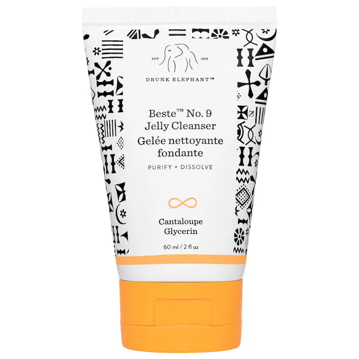 Drunk Elephant Beste™ No. 9 Jelly Cleanser - Gentle Face Wash for Sensitive Skin, Vegan & Cruelty-Free - Perfect for Daily Skincare Routine & Travel