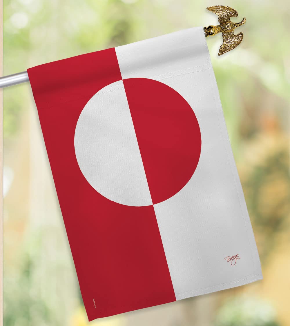 Greenland National Flag Set 28