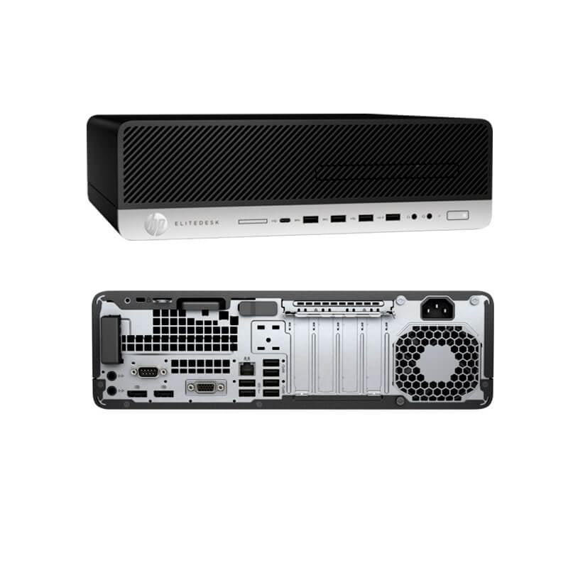 Refurbished HP ProDesk 600 G4 SFF Desktop PC - Intel Core i5-8500 (8th Gen), 16GB RAM, 512GB SSD, Windows 11 Pro - Dual DisplayPort & HDMI, USB-C, WiFi, Intel HD 630 Graphics - Includes USB Keyboard & Mouse - 1 Year Warranty - Perfect for Home Office, Business Workstations & Remote Work
