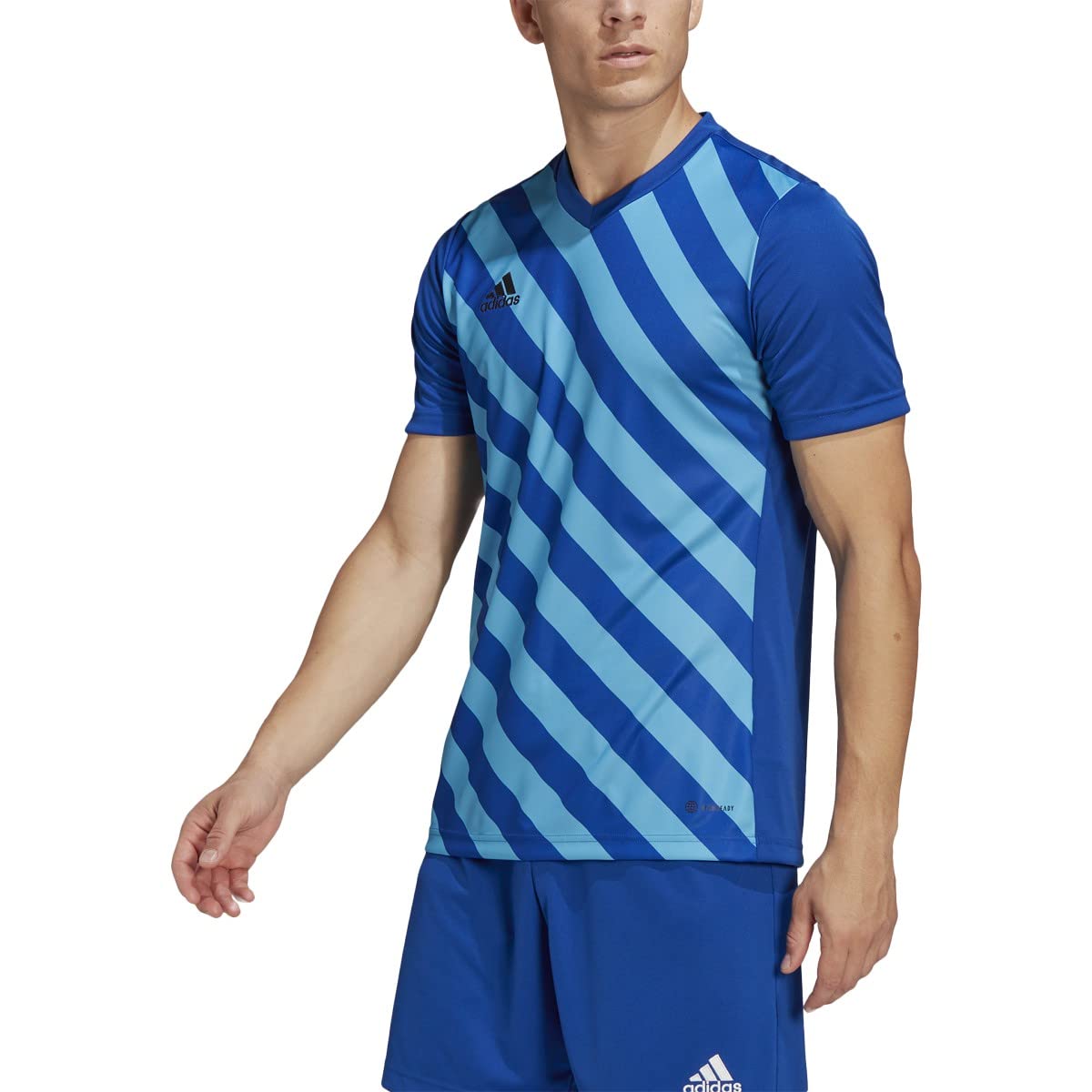 adidas Men's Entrada 22 Soccer Jersey - Lightweight Breathable Football Shirt for Training & Matches - Perfect for Practice, Games & Fan Wear