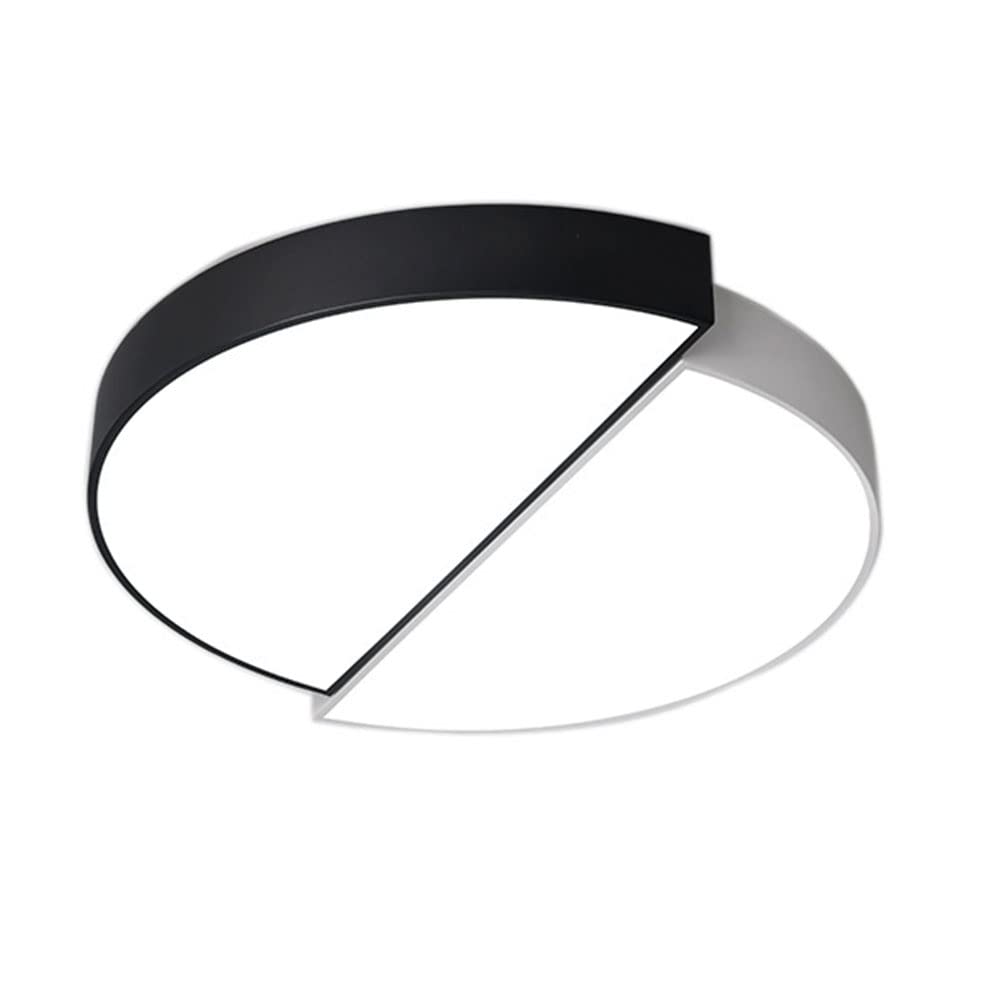 Modern Minimalist LED Ceiling Light - 3 Color Dimmable Flush Mount Fixture, Energy Saving Lighting for Kitchen, Bedroom, Bathroom, Hallway & Stairwell - Perfect for Home, Office & Commercial Spaces