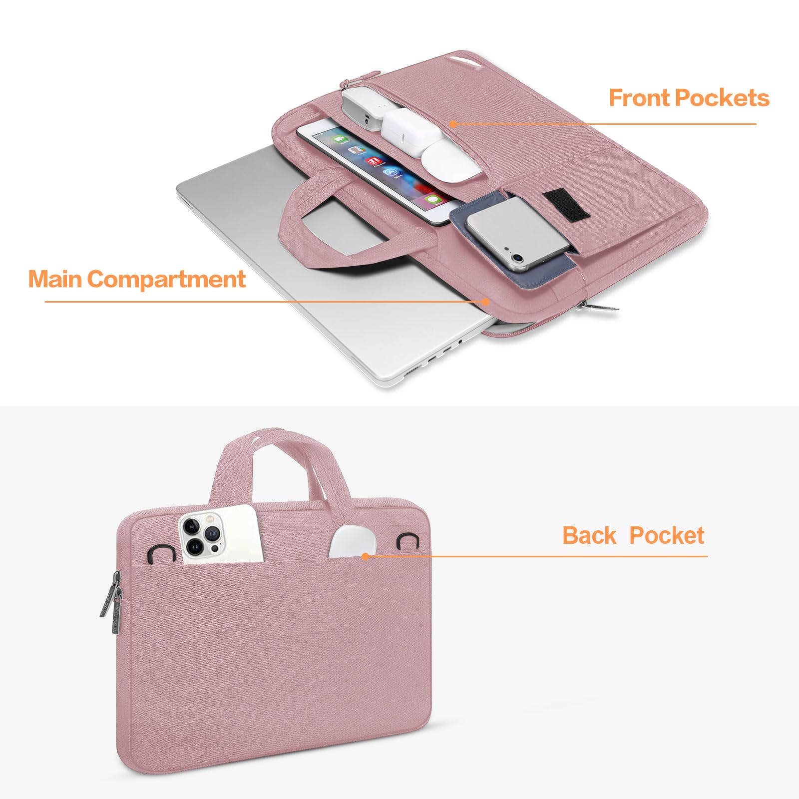 MOSISO Laptop Shoulder Bag for MacBook Air 13