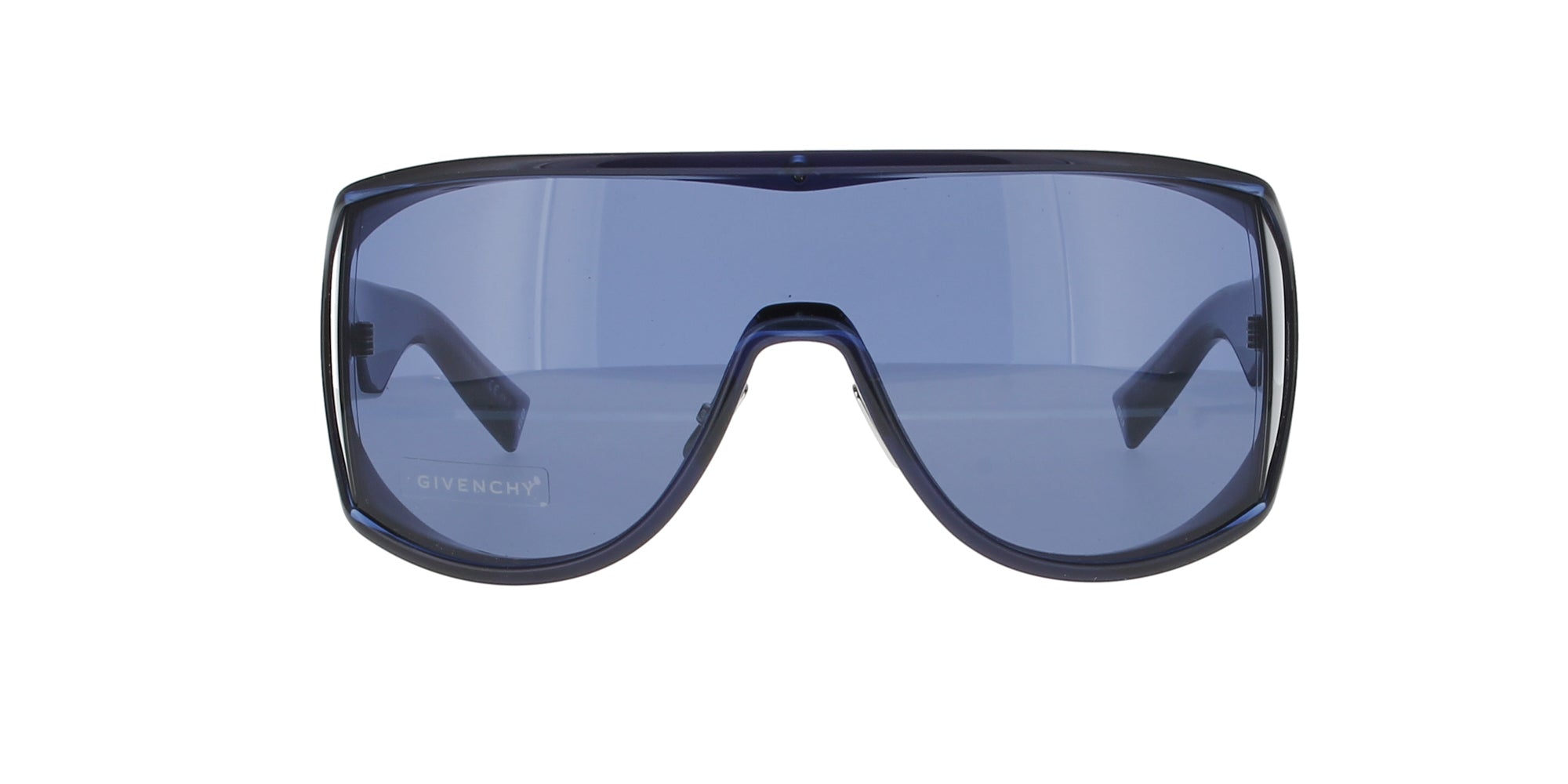 Givenchy Blue Square Wrap Sunglasses for Women - UV Protection, Fashionable & Comfortable - Perfect for Beach, Driving, and Outdoor Activities
