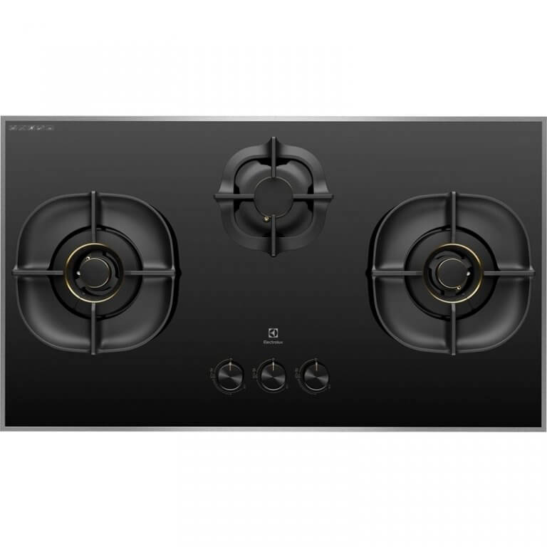 Electrolux EHG9350BE 90cm 3 Burner Flexi Cut Gas Hob - LPG Compatible for Ultimate Cooking Performance | Perfect for Home Kitchens & Professional Chefs