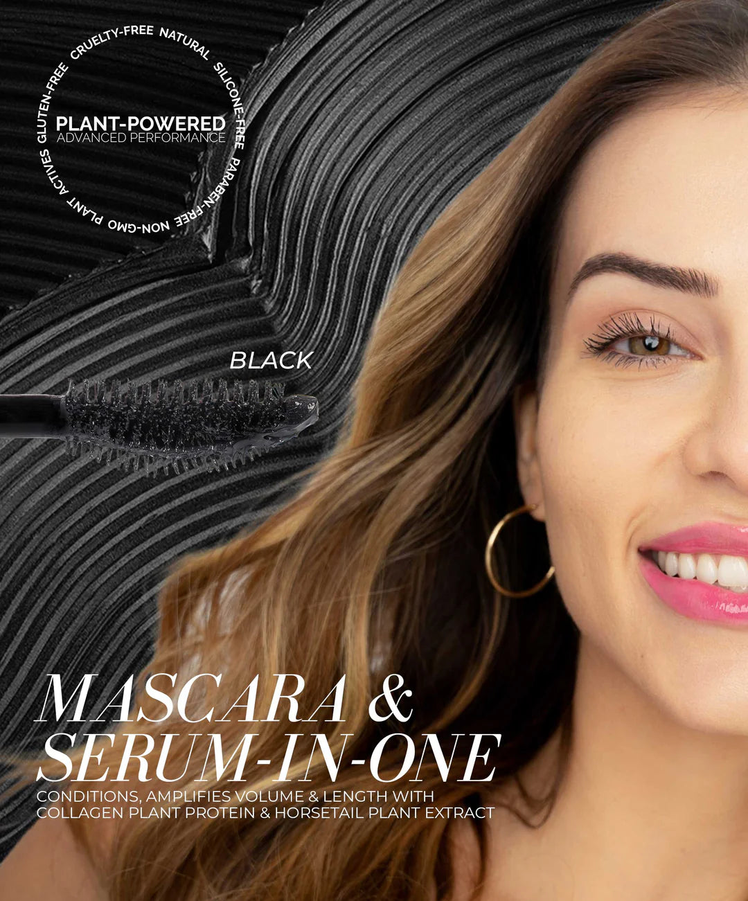 VEGAN GOOD LASH+ MASCARA - Cruelty-Free Volumizing & Lengthening Mascara for Natural Lashes | Perfect for Daily Wear & Special Occasions