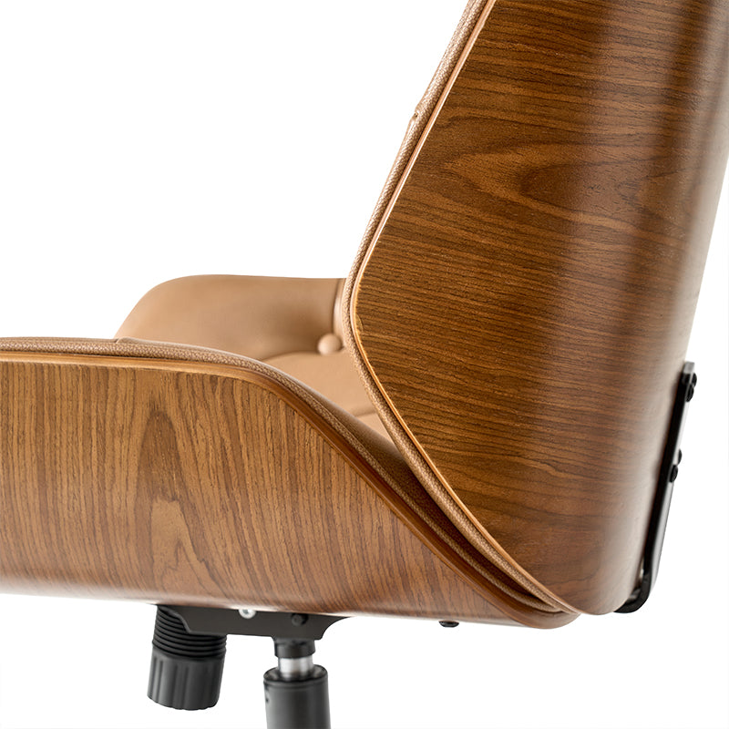 2 Piece Modern Office Set with Rotating Desk and Ergonomic Chair - Perfect for Home Office, Small Spaces & Remote Workstations