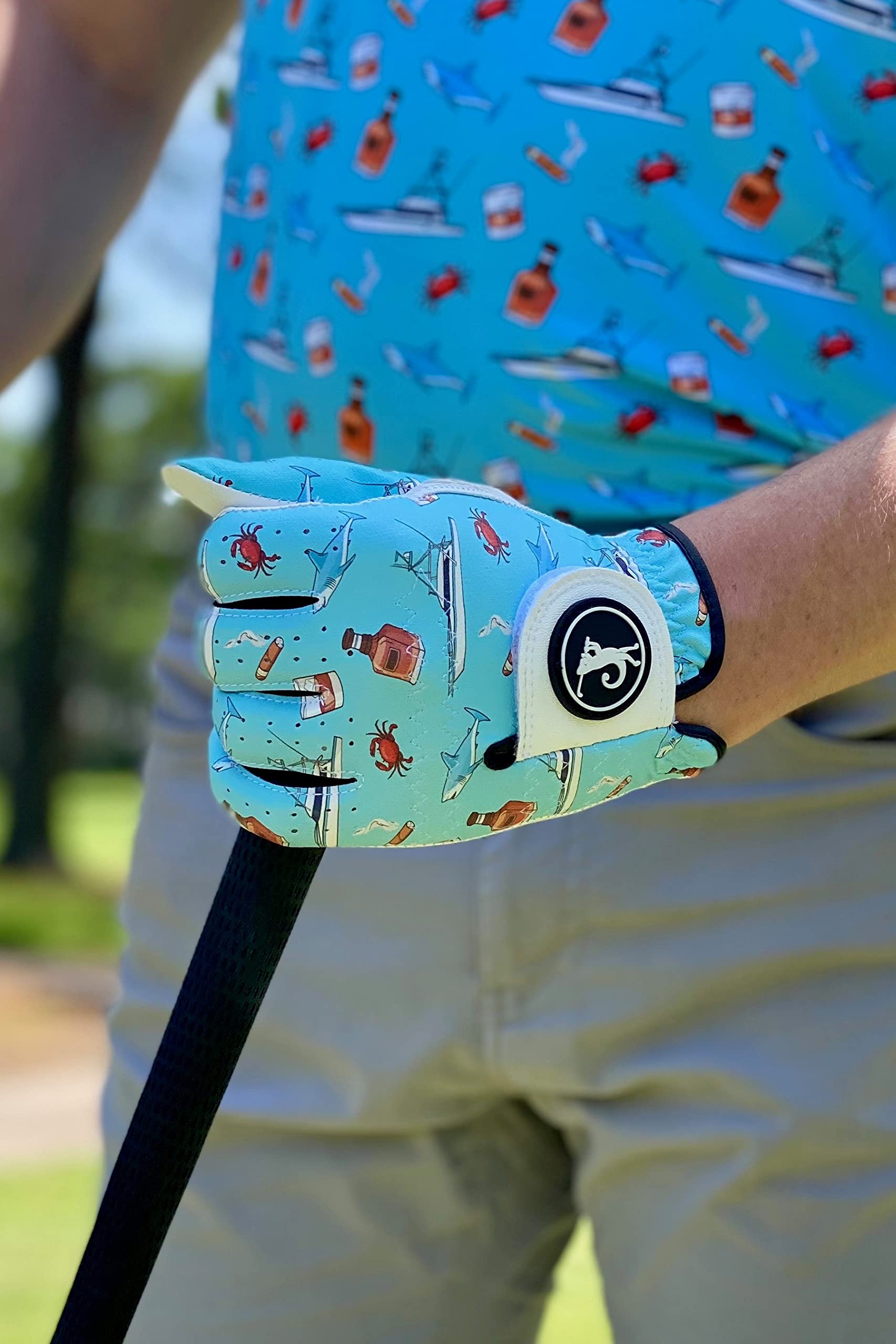Chameleon Golf Gloves for Men - Right Handed Breathable Golf Gloves with Grip Control - Perfect Golf Gifts for Dad, Husband & Golfers - Ideal for Driving Range, Practice & Tournament Play