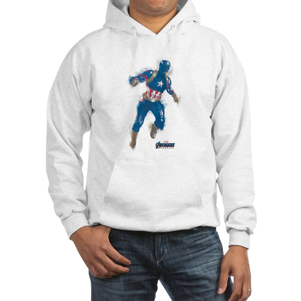 Captain America Hooded Sweatshirt - Marvel Superhero Pullover for Men & Women | Casual Wear, Cosplay & Comic Con Outfits