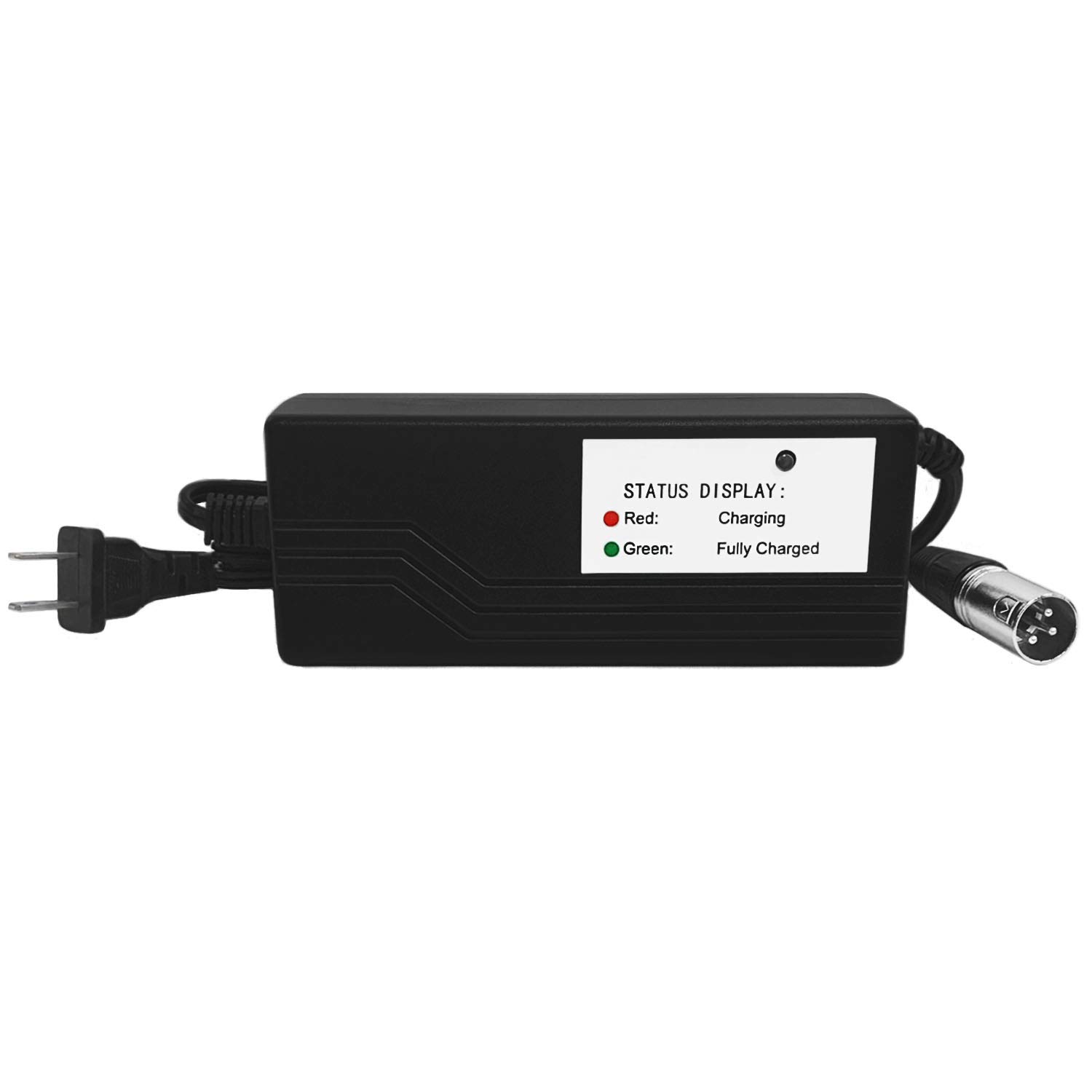 Mighty Max 24V 3A Scooter Battery Charger for Shoprider Scootie Jr. (TE-787M) - Fast Charging Power Supply for Mobility Scooters & Electric Wheelchairs - Perfect for Home, Travel & Outdoor Use