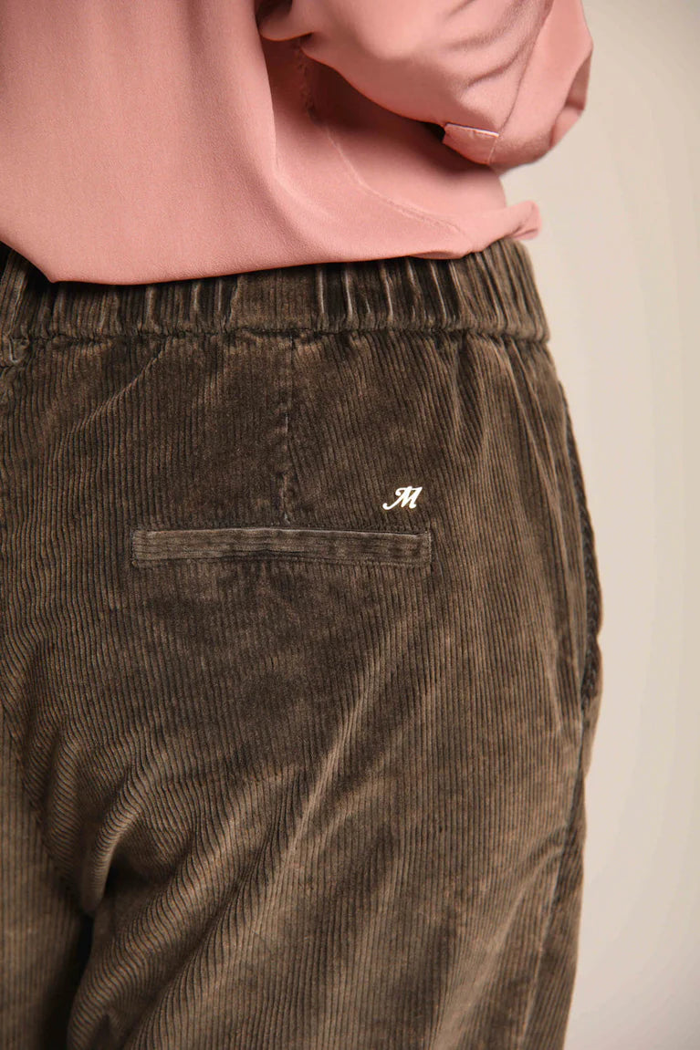 Cozy Straight Chino Corduroy Pants for Men - Comfortable Brown Casual Trousers | Perfect for Office, Travel & Everyday Wear