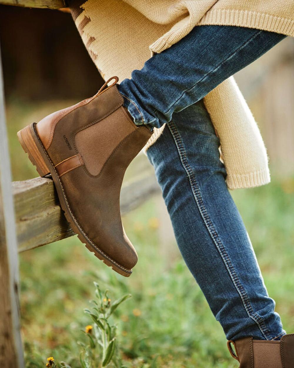 Ariat Women's Wexford Waterproof Boots - Comfortable & Durable Leather Riding Boots for Equestrian, Horseback Riding & Outdoor Activities