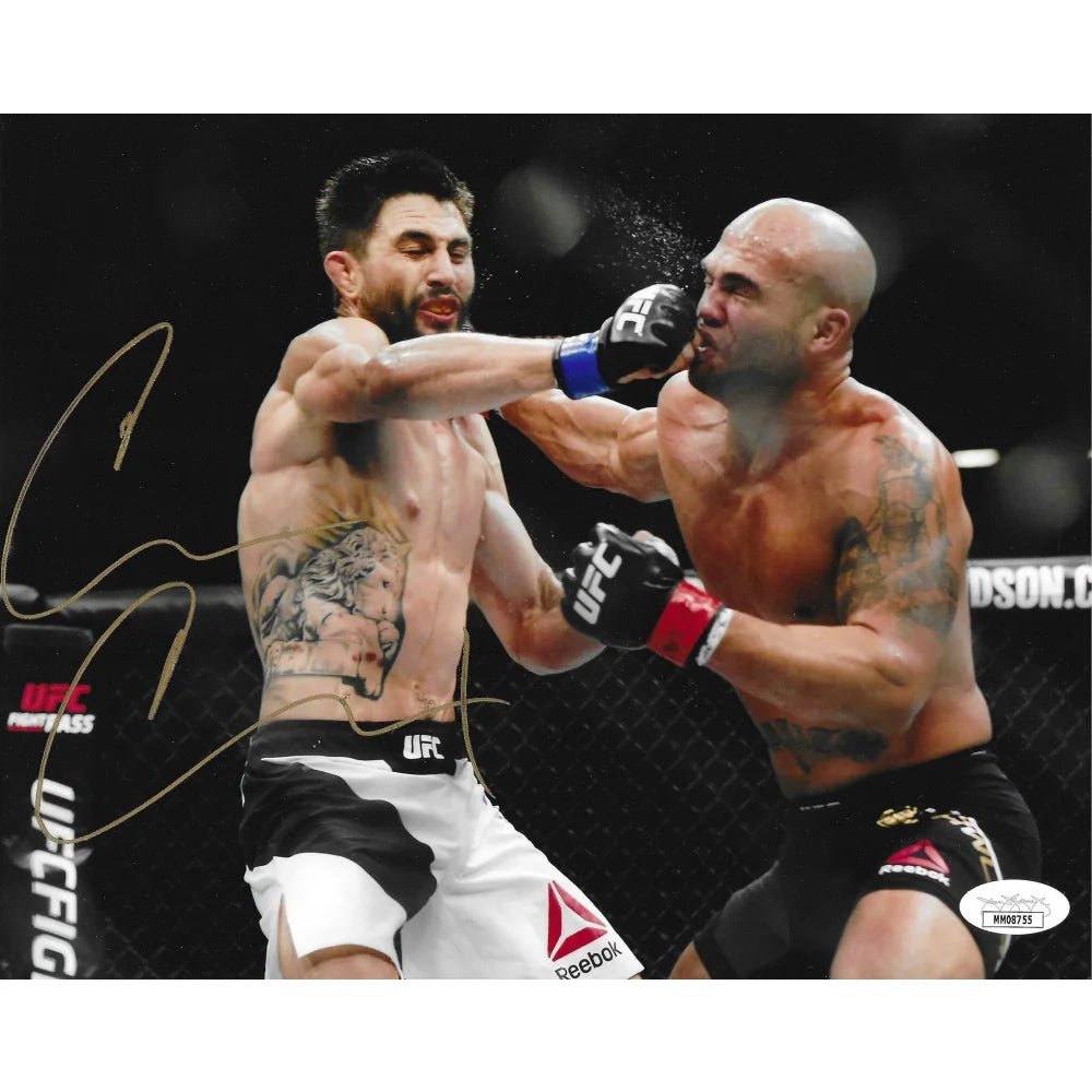 Carlos Condit Autographed 8x10 Photo with JSA COA - UFC Signed MMA Memorabilia - Killer Fierce Strike Collectible - Perfect for UFC Fans, Sports Memorabilia Collectors, and Man Cave Decor